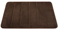 Ковер для ванной Embross bath mat LINES Brown 50*80 (0,4 м2)